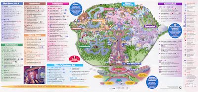 Magic Kingdom Map - Disney SecretsDisney Secrets