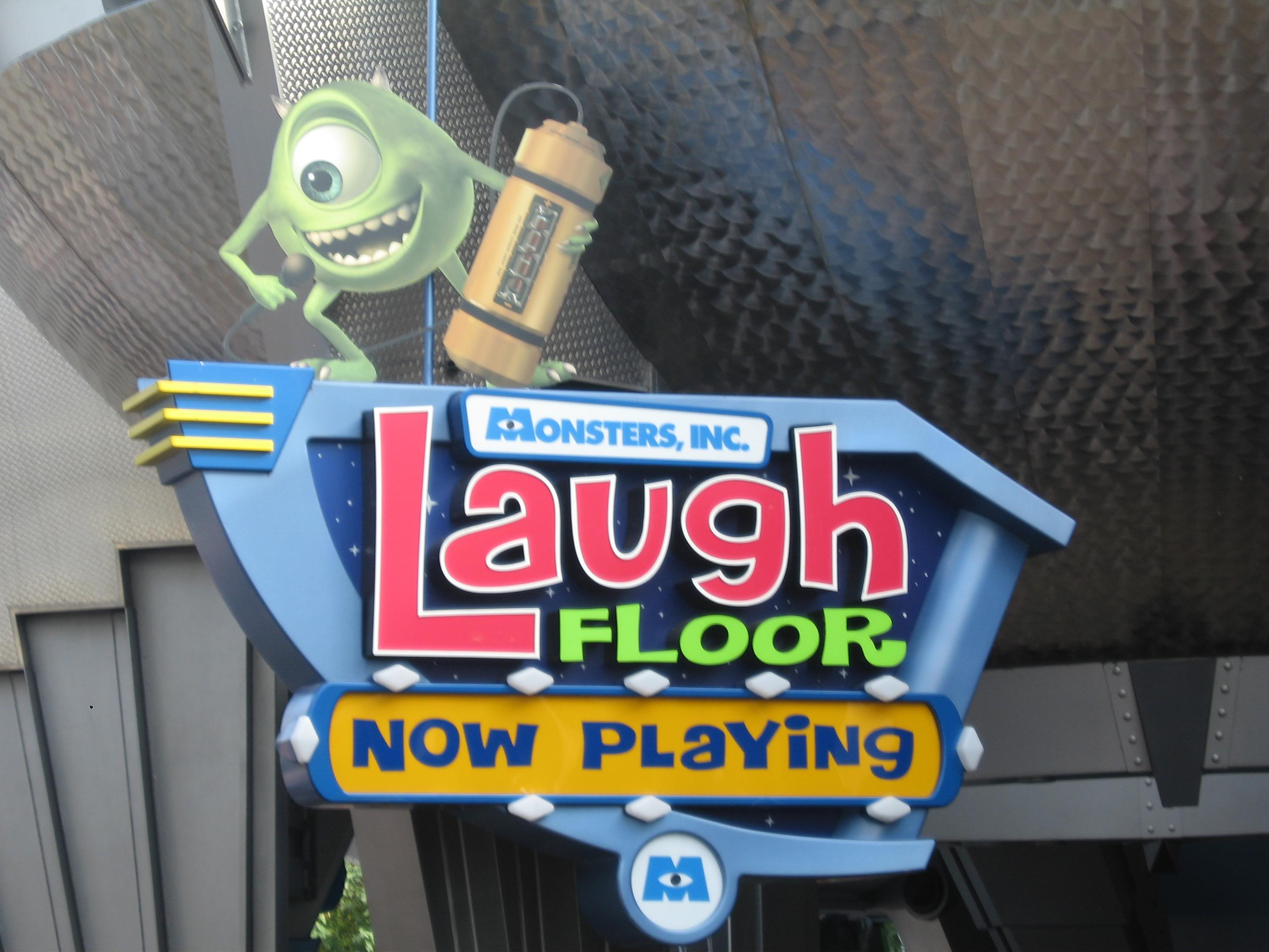 Monsters Inc Laugh Floor Comedy Club