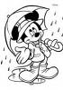 Mickey in the rain
